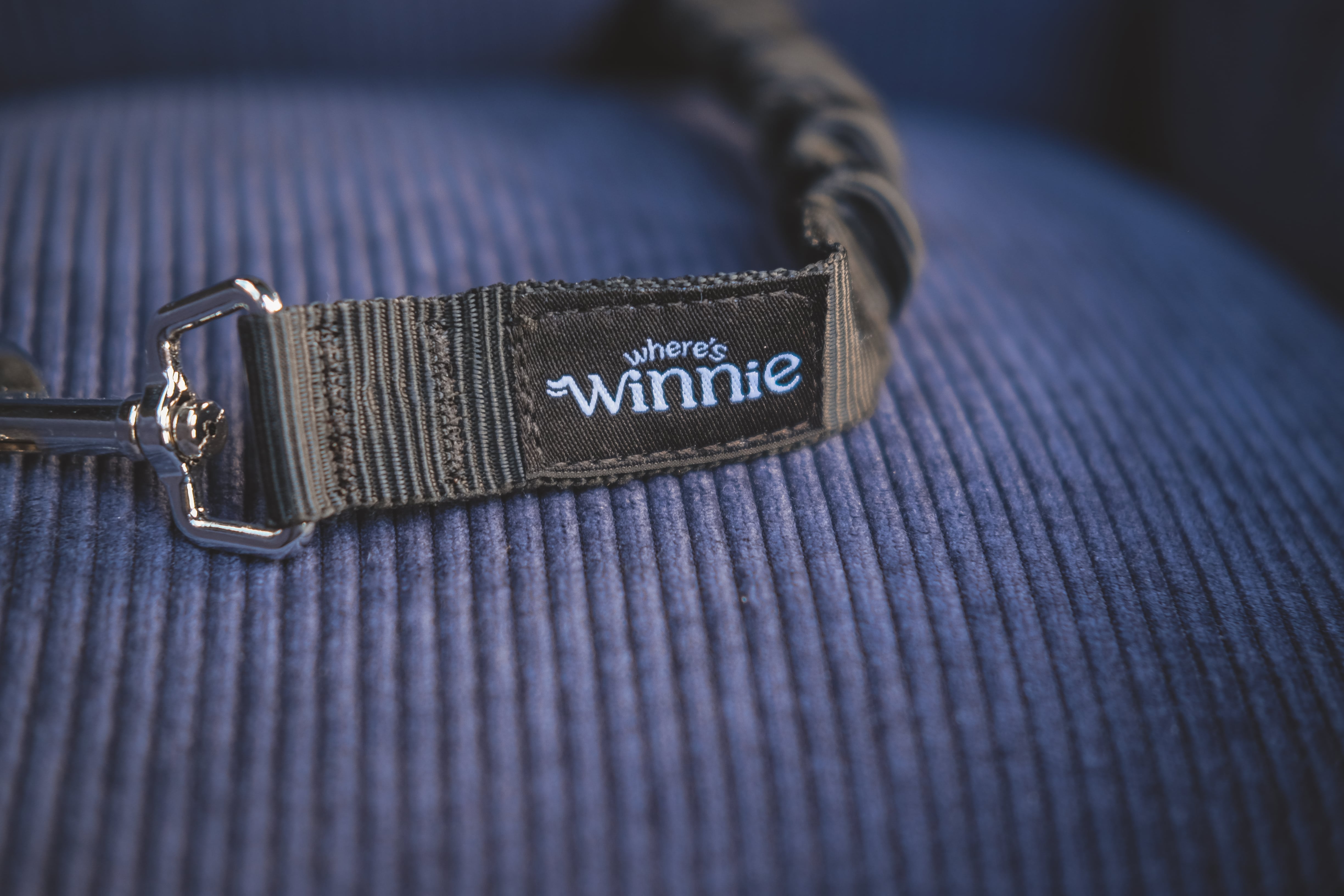 Luxury Isofix Dog Car Seat - Navy Blue