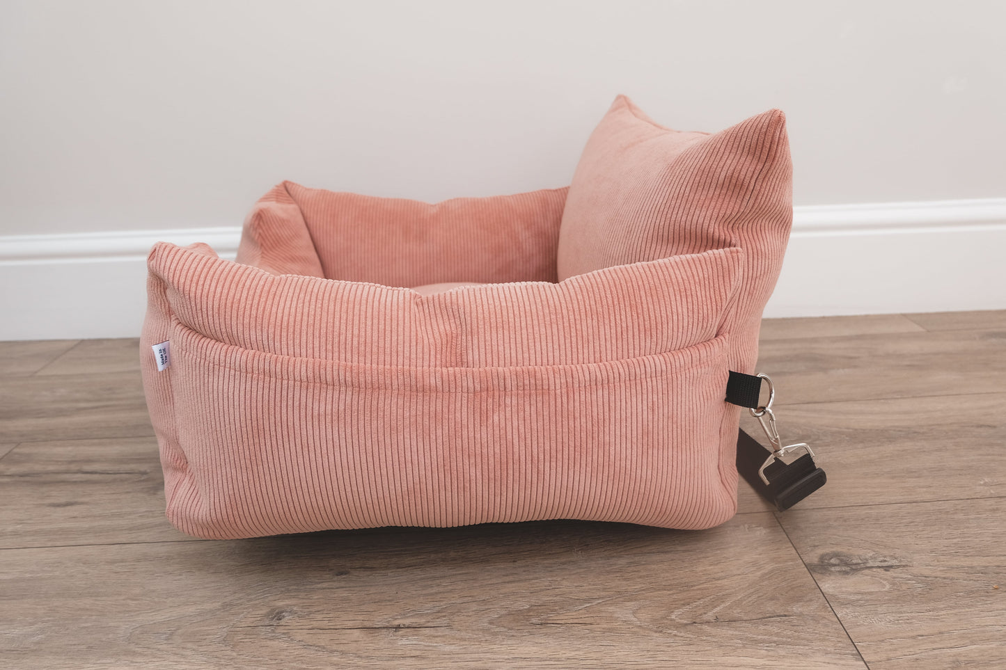 Luxury Isofix Dog Car Seat - Peachy Pink